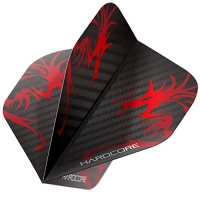 Afbeelding van RED DRAGON Hardcore XT 2D Holografische Draak Extra Dikke dartvluchten 3 sets per pakket (9 in totaal)