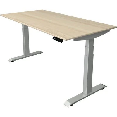 Afbeelding van Kerkmann Zit sta bureau Move 4 blank essen 160x80cm elektrisch