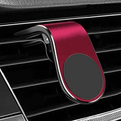 Afbeelding van Magnetische telefoonhouder voor Alfa Romeo, model Giulia, Giulietta, 159, 156, MITO, ster, 147 Sport, 1 stuk, rood