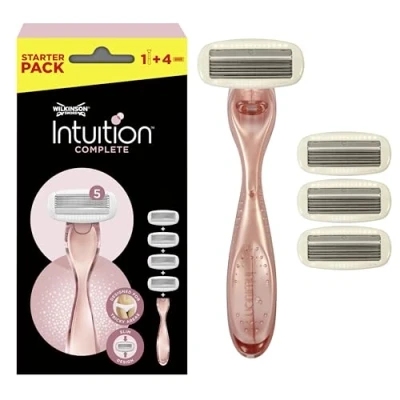 Afbeelding van Wilkinson Sword Intuition Complete Scheermes met 4 Navulmesjes