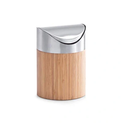 Afbeelding van Zeller Table Waste Bin, bamboo