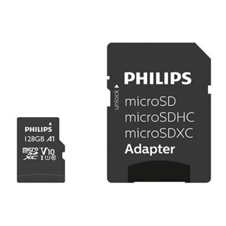 Afbeelding van Geheugenkaart Philips micro SDXC Class 10 UHS I U1 128GB