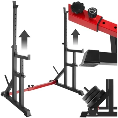 Afbeelding van tectake® squat rek rack Creed robuust 404237