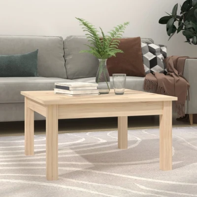 Afbeelding van Salontafel 55x55x30 cm massief grenenhout