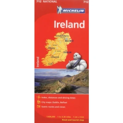 Afbeelding van Ireland Michelin National Map 712