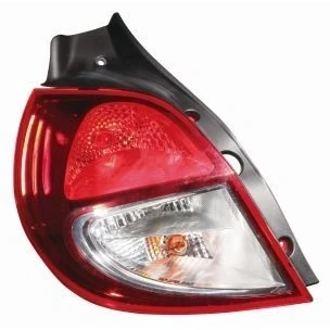 Afbeelding van ABAKUS 551 1991L UE Achterlicht Links Buitenste deel P21W, P21/5W, PY21W Zonder lamphouder, gloeilamp RENAULT: CLIO 3