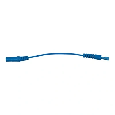 Afbeelding van KS Tools, Meetlijn, 4,0 mm ingangsbus naar testadapterbus rond (blauw)