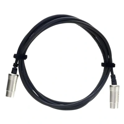 Afbeelding van Cordial MIDI Verbindingskabel [1x XLR stekker 5 polig 1x polig] 1.80 m Zwart