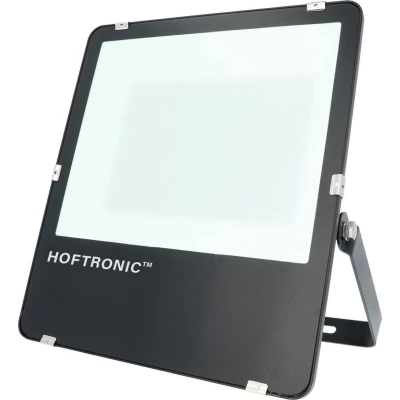Afbeelding van HOFTRONIC Luxor LED breedstraler 200 Watt 160 lm/W 32000 lumen 4000K Neutraal wit licht IP65 Waterdicht Schijnwerper met LumiLeds Extreem efficiënt 5 jaar garantie Floodlight