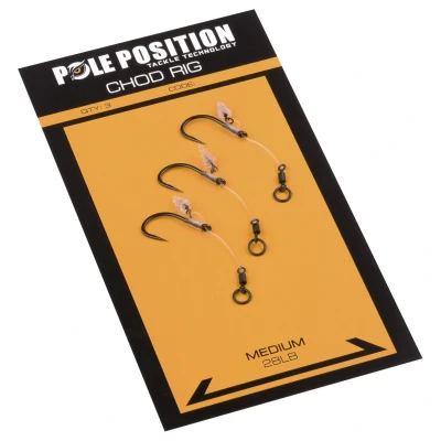 Afbeelding van Pole Position Chod Rigs 6 (3stuks) Karper onderlijnen