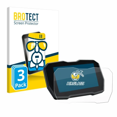 Afbeelding van BROTECT Screenprotector voor Ducati Multistrada V4 2021+ Folie Beschermfolie Beschermglas transparant (3 Stuks)