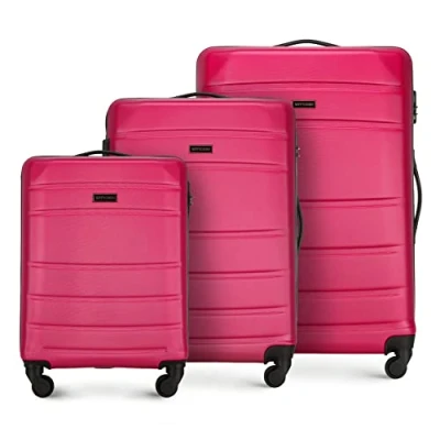 Afbeelding van Wittchen Globe LINE Collection Kofferset, Maat: One Size, Rosa
