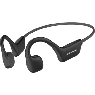 Afbeelding van OPN Sound Osso Bluetooth hoofdtelefoon met beengeleiding microfoon, zwart
