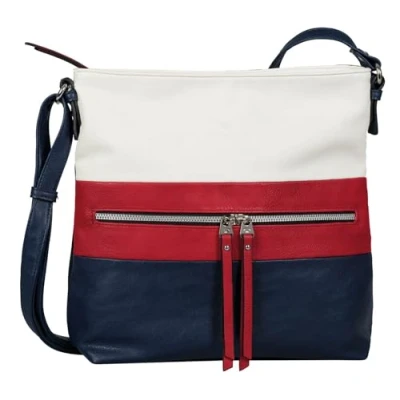 Afbeelding van TOM Tailor ELLEN, Mixed maritim Schoudertas, Dames, Maat: One Size,