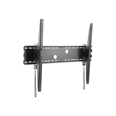 Image de equip Support inclinaison pour écran plat acier noir Taille d&#039;écran : 60&quot; 100&quot; montable sur mur