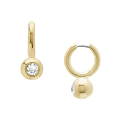 Afbeelding van Fossil Jewelry Oorbellen goldtone, Dames, Maat: One Size, Gold tone