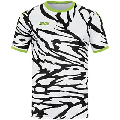 Afbeelding van Shirt Animal KM Wit/zwart/fluogroen / 152