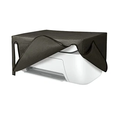 Afbeelding van kwmobile hoes geschikt voor HP DeskJet 2755e / 2720e 2710e 2820e Beschermhoes printer Stofhoes in donkergrijs