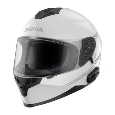 Afbeelding van Sena Helmet Outride White L Maat Helm