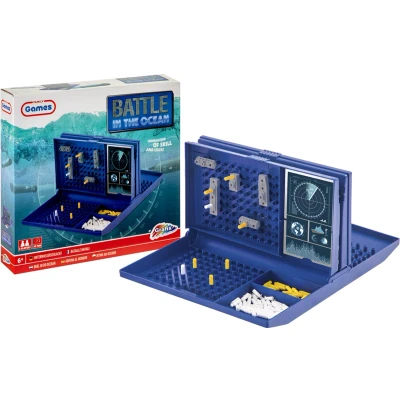 Afbeelding van Grafix Battle In The Ocean spel strategisch denkspel Klassiek bordspel voor kinderen en volwassenen