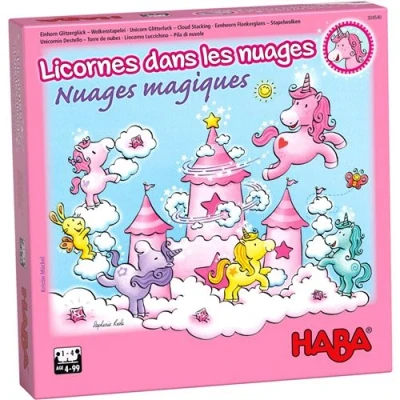 Afbeelding van Haba Spel Eenhoorn Flonkerglans Stapelwolken (fr)