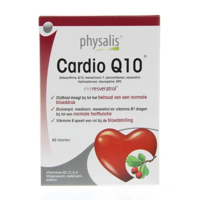 Afbeelding van Physalis Cardio Q10 (60 Tabletten)