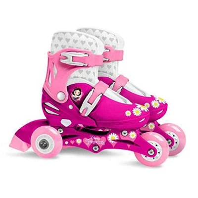 Afbeelding van Inline Skates Stamp Disney Princesses 27 30 Roze