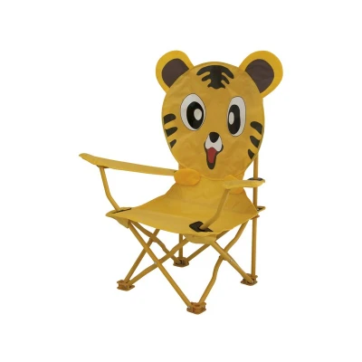 Afbeelding van Eurotrail Kindervouwstoel Ardeche Animal Staal Tiger