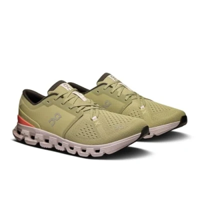Afbeelding van On Cloud X 4 Sneakers laag Caper salmon, Heren, Maat: 41, salmon Polyester