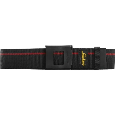 Afbeelding van Snickers 9161 ProtecWork, Vlamvertragende Riem Zwart/Chili Rood