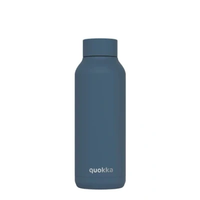 Afbeelding van Quokka drinkfles RVS Solid Stone Blue 510 ml