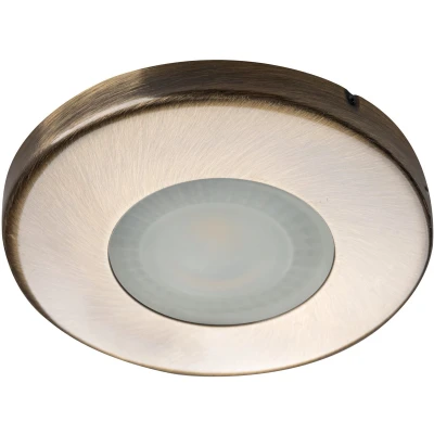 Afbeelding van IP44 LED inbouwspot Stina Rond Brons Warm Wit Dimbaar 4W Philips