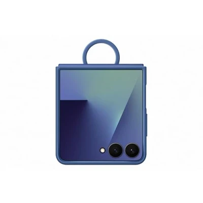 Afbeelding van Originele Silicone Cover Ring voor de Samsung Galaxy Z Flip 7 Blue