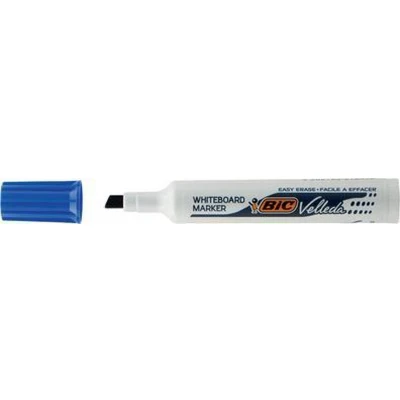 Afbeelding van BIC Whiteboard Marker Velleda 1791, wigvormige punt, zwart