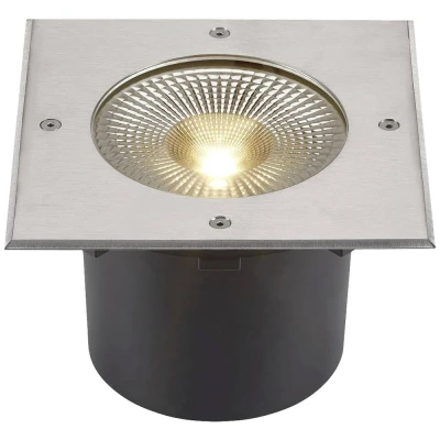 Afbeelding van SLV ROCCI 200 1006105 LED vloerinbouwlamp vast ingebouwd 16 W RVS