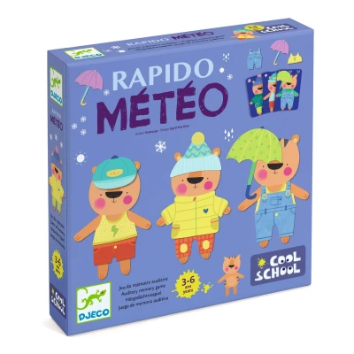 Afbeelding van Djeco memorie rapido meteo