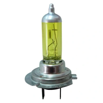 Afbeelding van Gold Vision halogeenlampen (geel) H7 55W/12V/2800K, 2 stuks