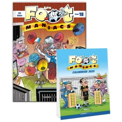 Image de Les Footmaniacs tome 18 + calendrier 2025 offert
