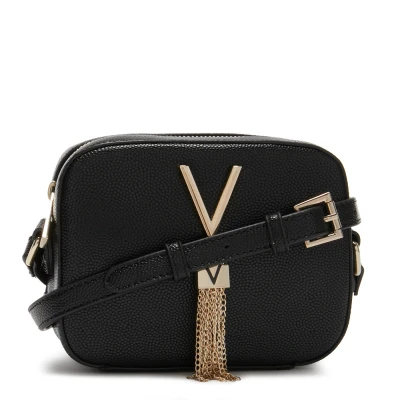 Image de Valentino Bags Divina Femmes Sac Besace Noir VBS1R409GNERO/GOLD