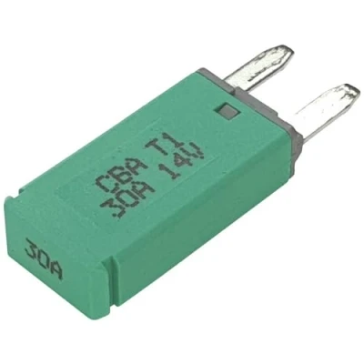 Afbeelding van Hansor CBA1 3014 Zekeringautomaat standaard vlakzekering 30 A Groen 1 stuk(s)