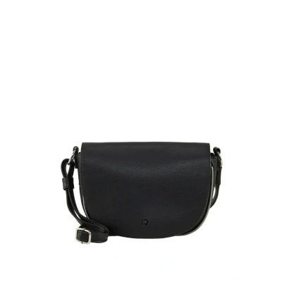 Afbeelding van TOM TAILOR Schoudertas Alessa Saddle Bag Black Zwart