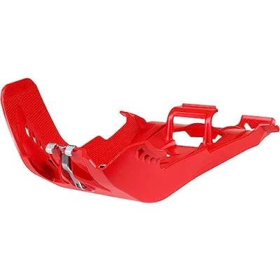 Afbeelding van Polisport Skidplate Met Linkbeschermer Beta RR250 RR300 2020 2022 Rood