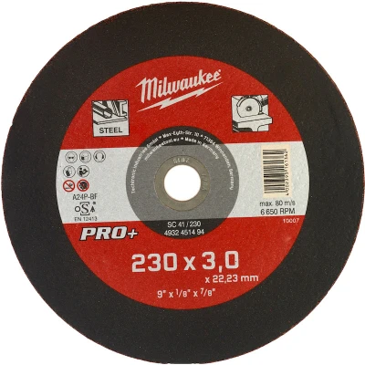 Afbeelding van MILWAUKEE PRO+ 4932451494 Snijschijf, haakse slijper 230 3 6650