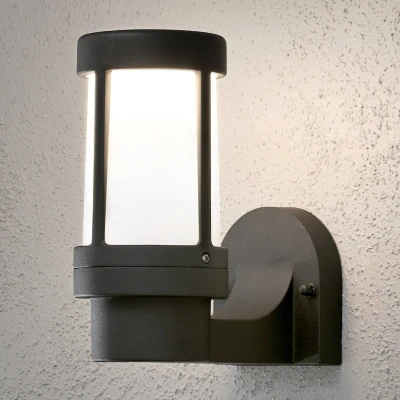 Afbeelding van Konstsmide Siena 7513 752 Buitenlamp (wand) Spaarlamp, LED E27 60 W Zwart