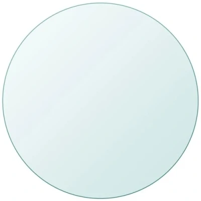 Afbeelding van vidaXL Tafelblad Rond 900 mm Gehard Glas Tafel Blad Bladen Tafelbladen Tafels