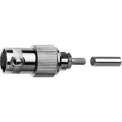 Afbeelding van Telegärtner J01001B0005 BNC connector Bus, recht 50 Ω 1 stuk(s)