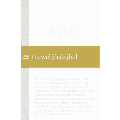 Afbeelding van NBV21 Huwelijksbijbel