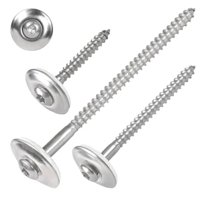 Afbeelding van SCREW REBEL Spengler schroeven 4,5 x 45 mm roestvrij staal A2 met EPDM afdichtring Ø 20 TX20 100 stuks