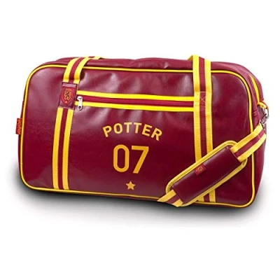 Afbeelding van Groovy Harry Potter Quidditch reistas, maat M, Rood, casual