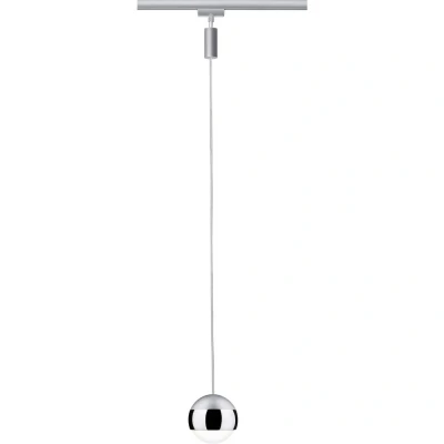 Afbeelding van Paulmann Capsule II 230V railsysteem lamp URail LED vast ingebouwd 6 W Chroom, Chroom (mat)